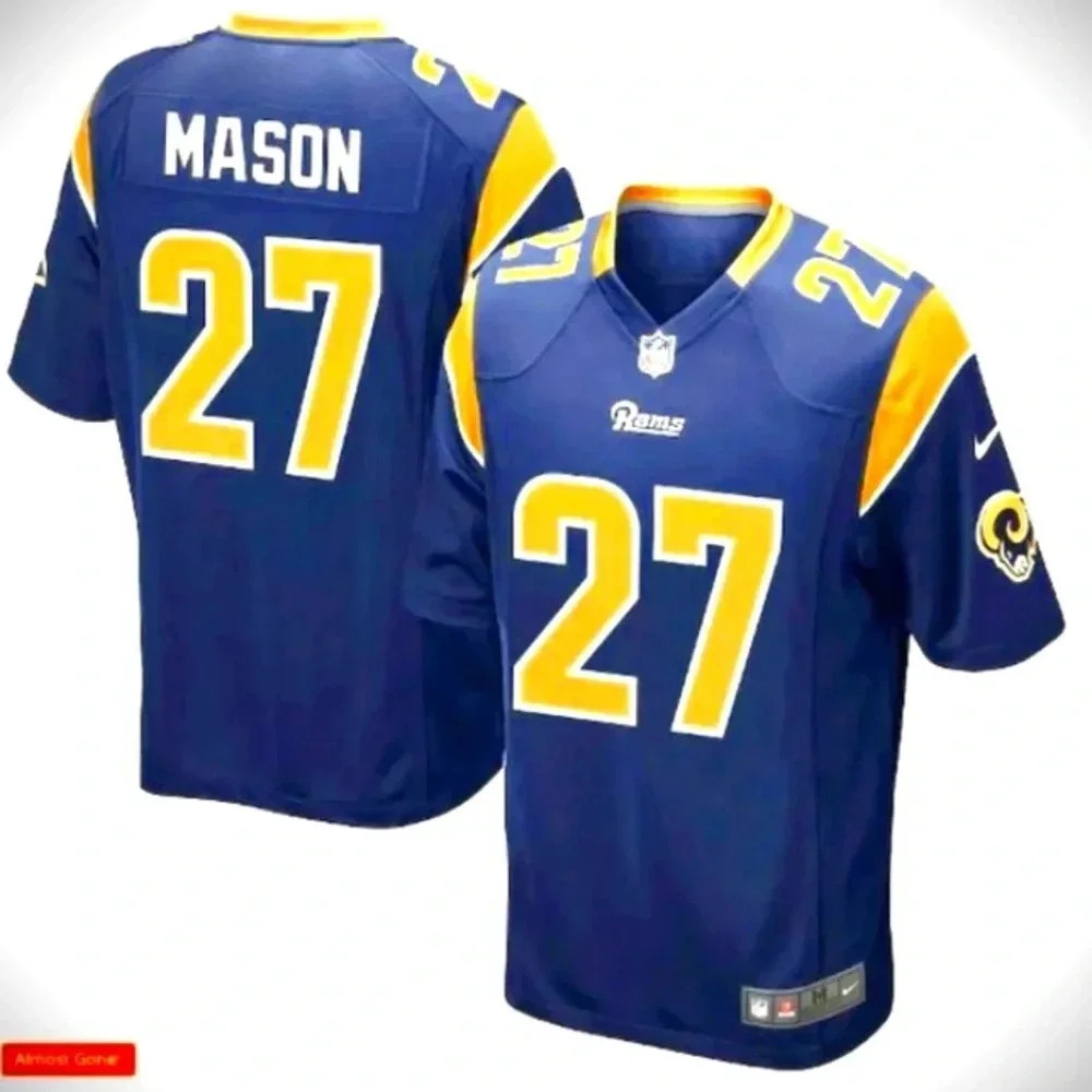 Nike Tre Mason Los Angeles Rams Youth (L) Game Jersey - Navy